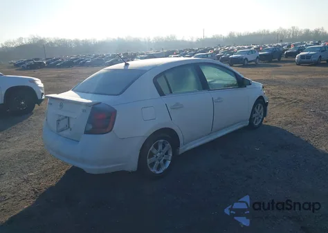 2010 Nissan Sentra 2.0Sr из США, поврежденный, VIN 3N1AB6AP6AL621408